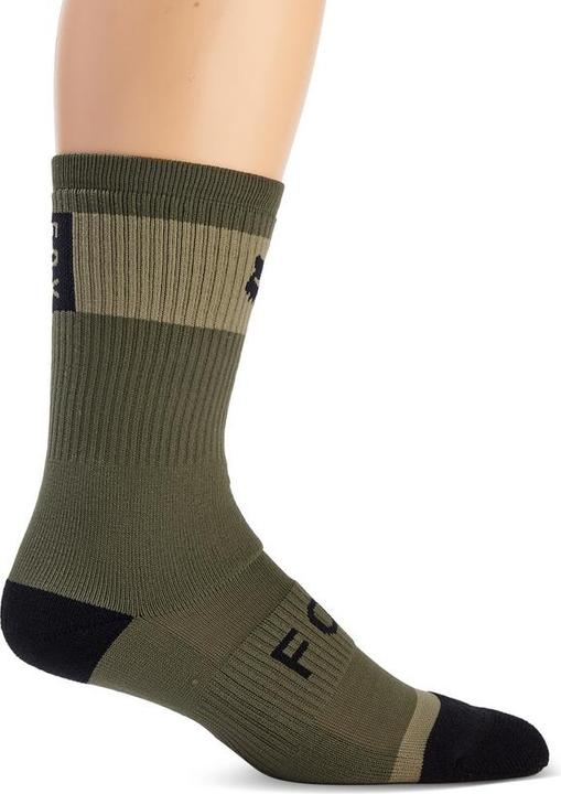 Actual product image Fox SOCKS 23 8" DEFEND WINTER GREEN XS/S (XS/S)