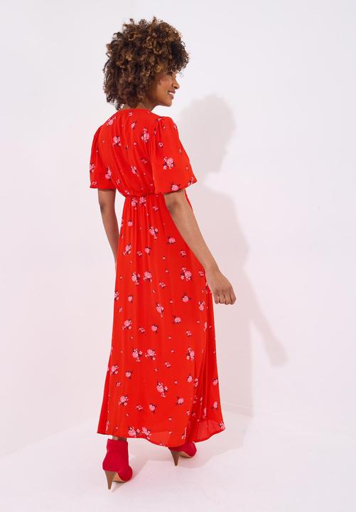 Image du produit Joe Browns Puff Sleeve Floral Maxi Dress (46)