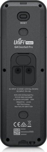 Image du produit Ubiquiti G4 Doorbell Professional Kit PoE (Bluetooth, WiFi, Filaire)