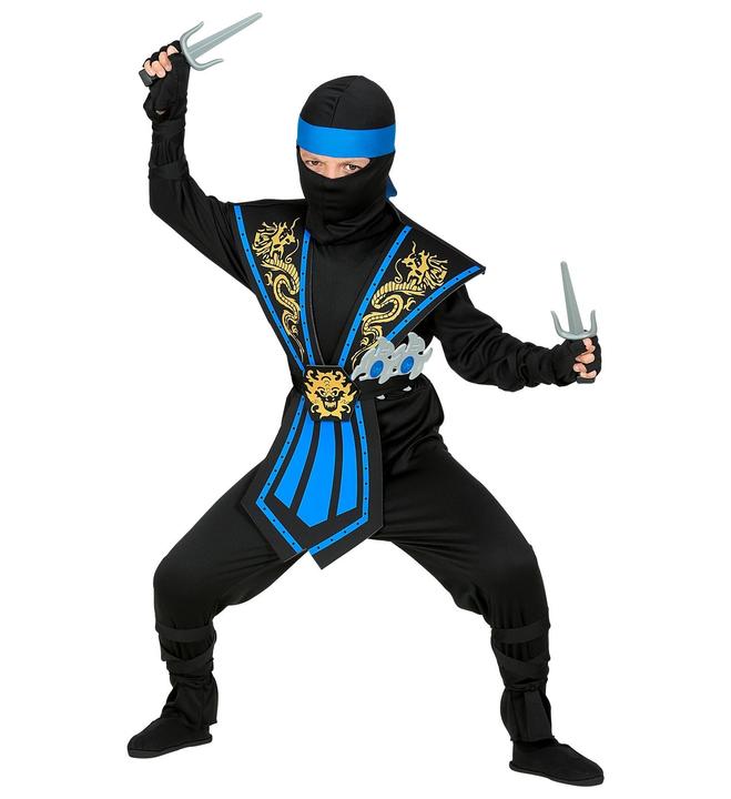 Image du produit Widmann Kombat Ninja mit Waffenset (122, 128)