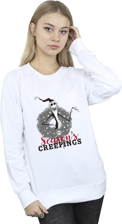 Produktbild Disney The Nightmare Before Christmas Seasons Creepings Wreath Sweatshirt (XL)