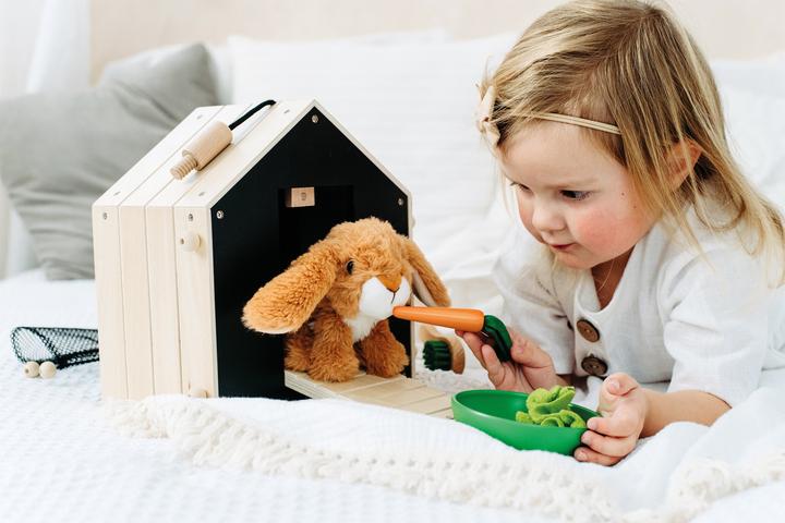 Produktbild small foot Hasenstall mit Auslauf