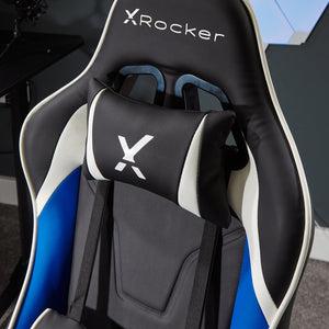 Actual product image X Rocker Chaise de jeu eSports compacte Agility JR Noire/Bleue