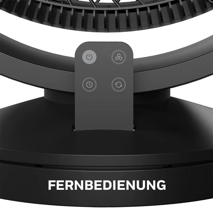 Actual product image Honeywell HF715BE4 Black Turbo Force Floor Fan with Oscillation (64 dB)