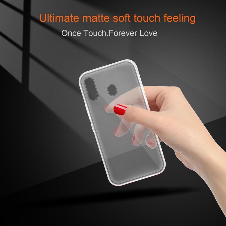 Productafbeelding Cadorabo Hybride matte hoes (TCL A30, Samsung Galaxy M10, Samsung Galaxy A20)