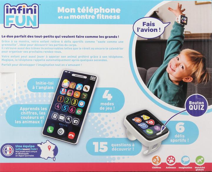 Produktbild KD Toys Mon Téléphone et sa montre (Französisch, Englisch)