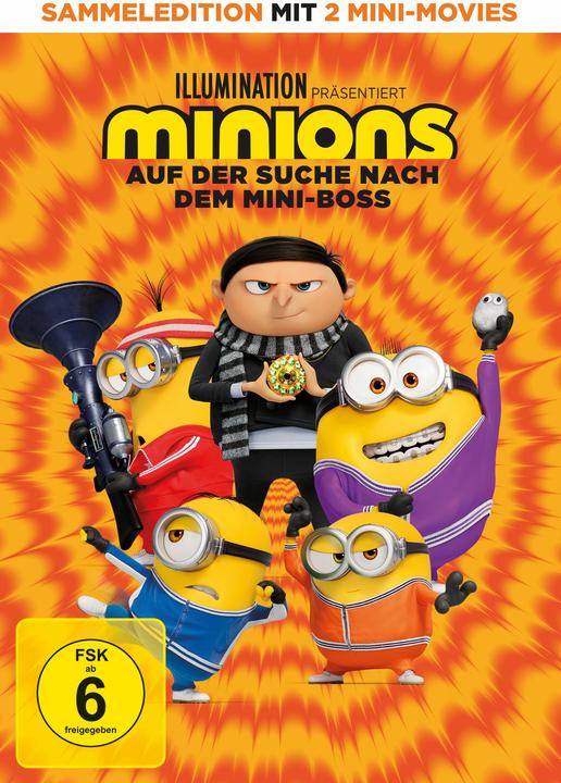Produktbild Minions - Auf der Suche nach dem Mini-Boss - DVD (DVD, 2022, Englisch, Deutsch)