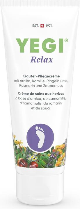 Yegi Kräutercreme (Fusscrème & Fussgel, 75 ml)