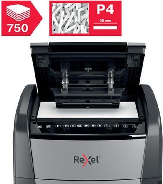 Actual product image Rexel Shredder Optimum AutoFeed+ 750X (Particle cut)
