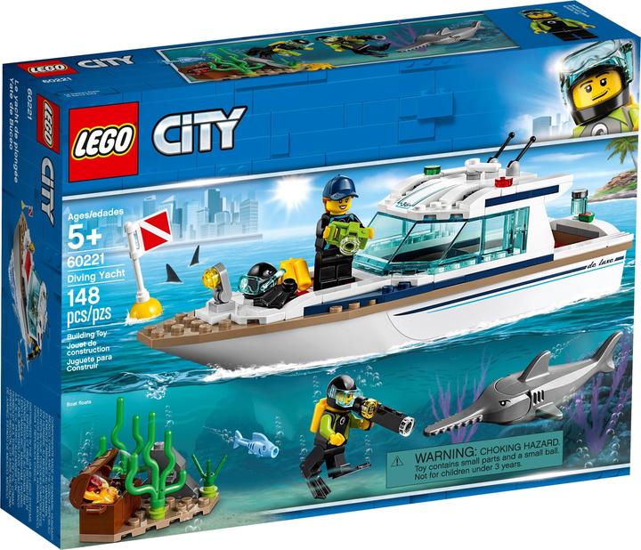 Actual product image LEGO Diving yacht (60221, LEGO City)