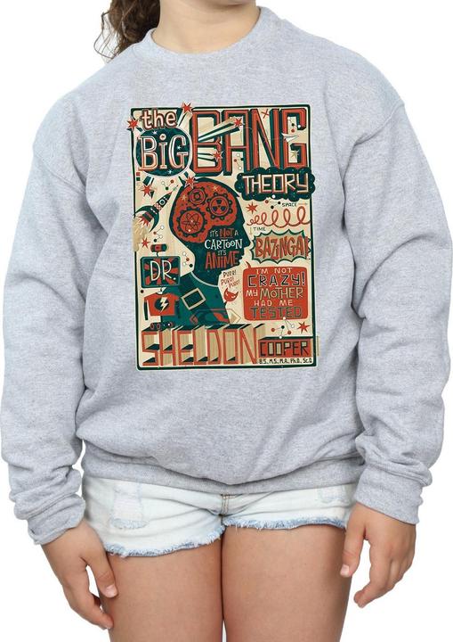 Image du produit Big Bang Theory - Sweat INFOGRAPHIC POSTER - Fille (152, 158)