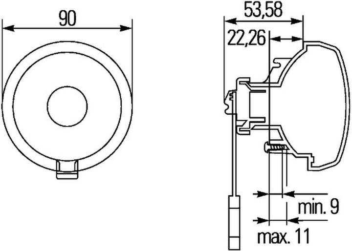 Produktbild Hella Blinkleuchte Halogen für HYMER