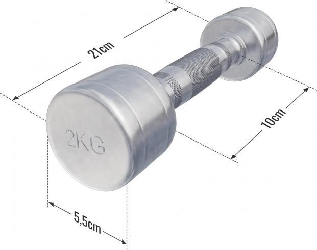 Produktbild Gorilla Sports Kurzhanteln (2 x 2 kg)