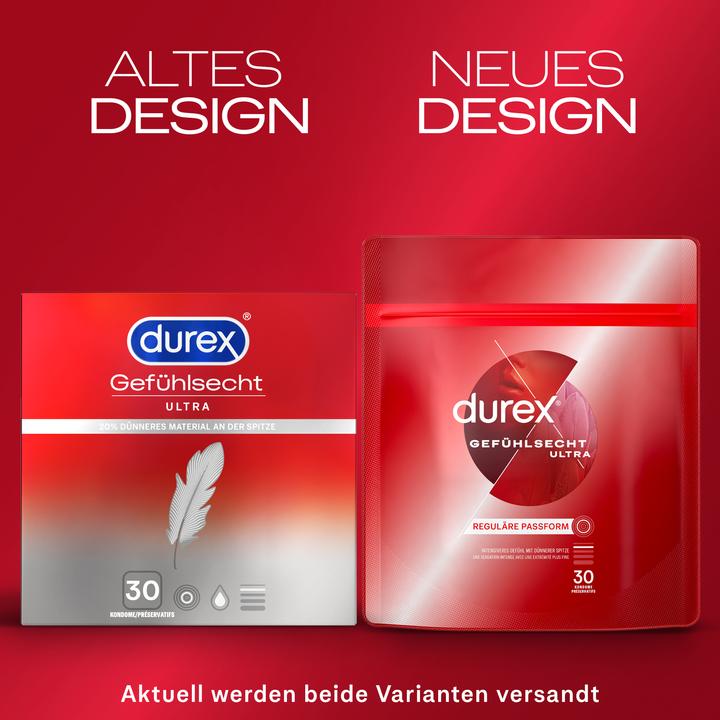 Produktbild Durex Gefühlsecht Ultra (30 Stk.)