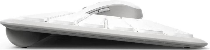 Image du produit Hama WK-550 Ensemble clavier et souris sans fil blanc (DE, Sans fil)