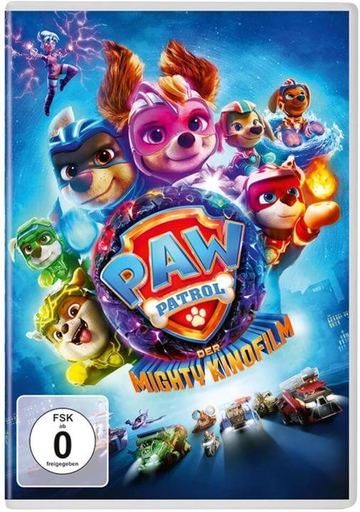 Produktbild Paw Patrol - Der Mighty Kinofilm (DVD, 2023, Englisch, Deutsch, Spanisch)