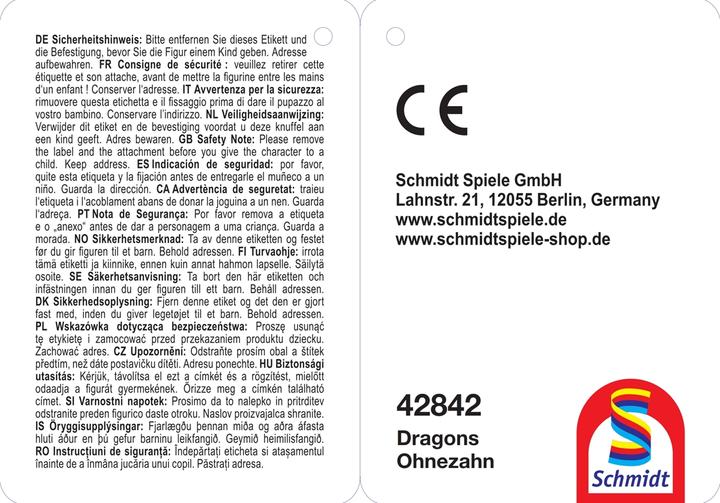 Produktbild Schmidt Spiele SSP Dragons, Ohnezahn, 30 cm 42842 (30 cm)