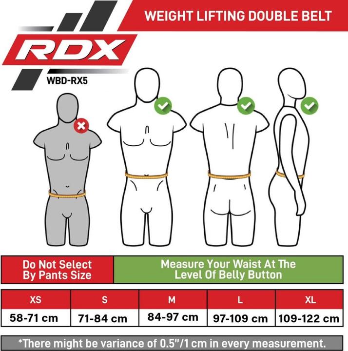 Produktbild Rdx Gewichthebergürtel RX5