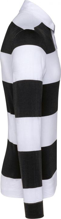 Produktbild Kariban Gestreiftes Poloshirt langarm (L)