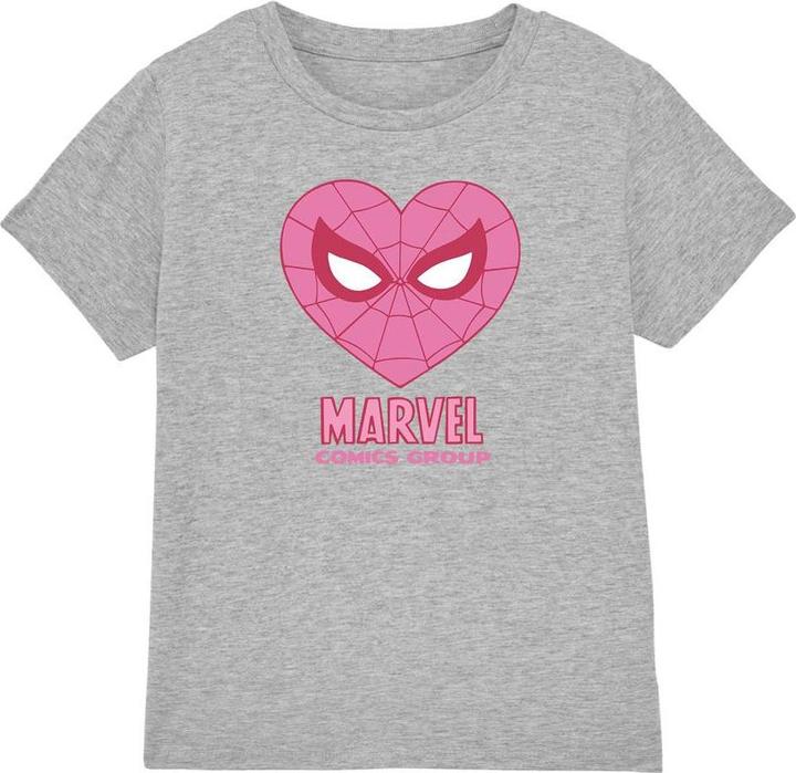 Actual product image Spiderman Childrens/Kids Heart T-Shirt (128)