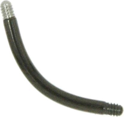 Produktbild Bijouteria 1.2mm Piercingstab (Chirurgenstahl 316L, PVD Beschichtung (schwarz))