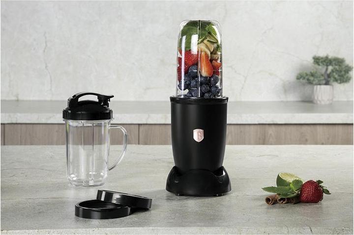Actual product image BerlingerHaus Multifunction blender with touch control, ice crusher, black rose gold, 400 W (400 W)