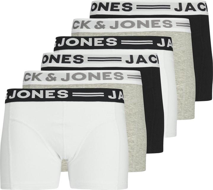 Actual product image Jack & Jones Sense Trunks 6 Pack Jnr Noos (140, pack of 6)
