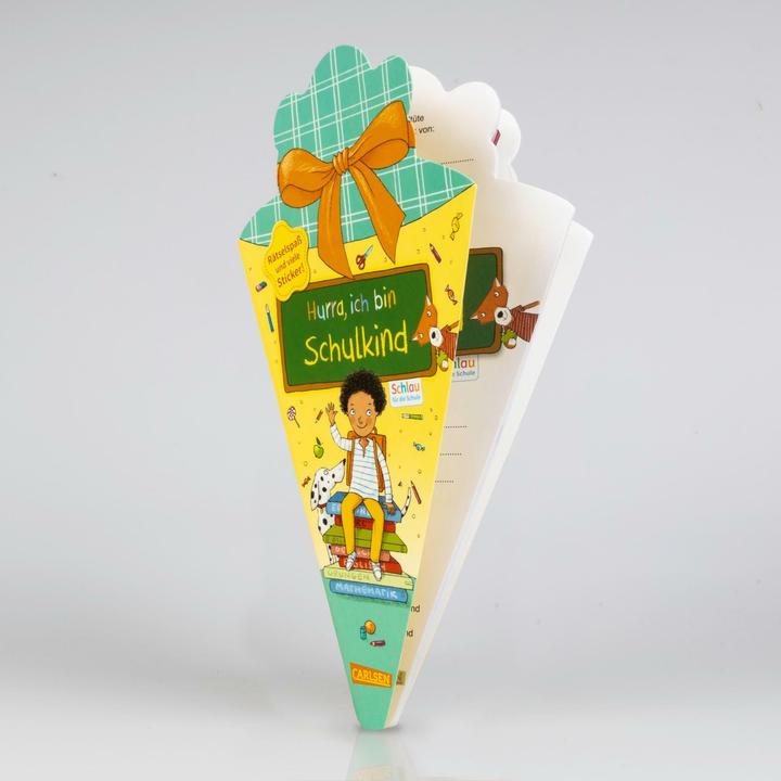 Image du produit L'école intelligente : Hourra, je suis un écolier (sac d'école menthe/jaune) (30.70 cm, 1 x)
