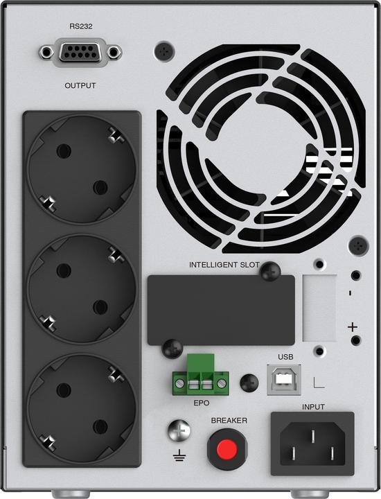 Actual product image Conceptronic ZEUS UPS 1000VA Online UPS,IEC EPO Port (1000 VA, 900 W, Online double converter UPS)
