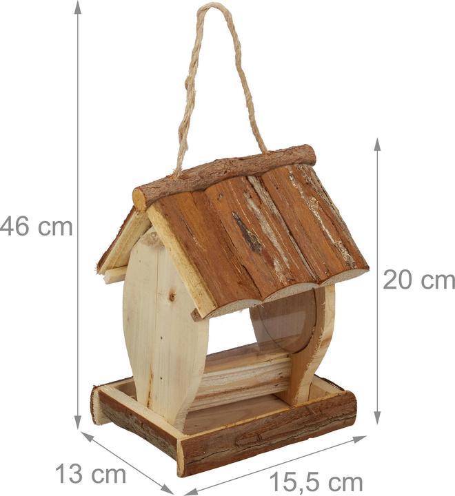 Actual product image Relaxdays Bird Feeder