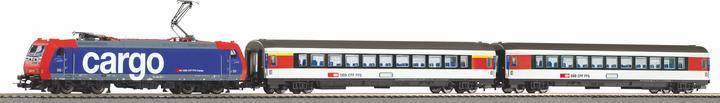 Piko PSCwlan S-Set SBB EC Re 484 + 2 Wagons A Track & B VI (Track H0)