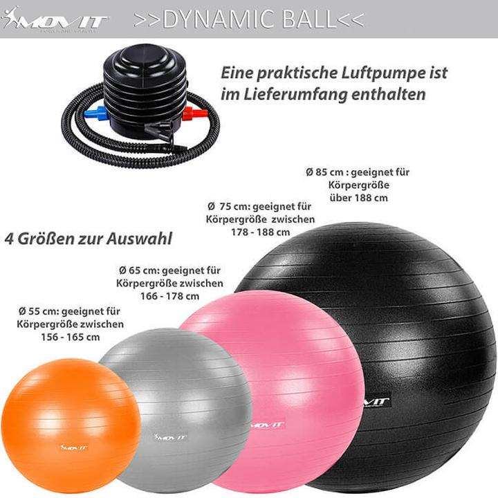 Actual product image Maxstore Exercise ball (65 cm)