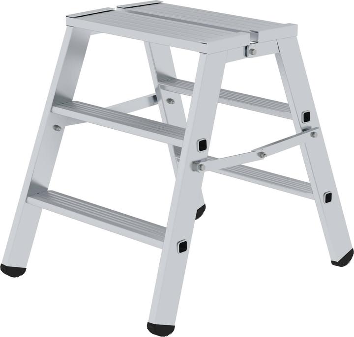 Produktbild Munk Klapppodest beidseitig begehbar 2x3 Stufen (Trittleiter, 79 cm)