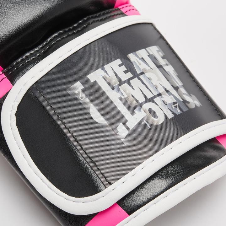 Actual product image Leone Logo Wacs Boxing Gloves Pink GN333 (10 OZ)
