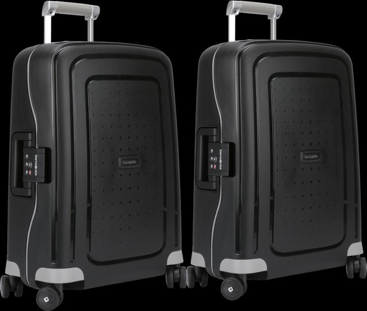 Samsonite S'cure Spinner 55cm Duo Pack schwarz (34 l, Handgepäck (bis 50l))