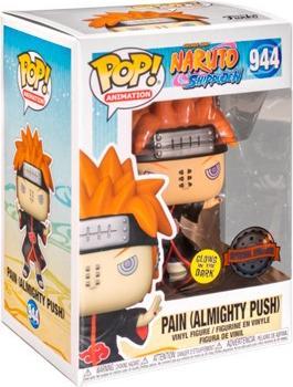 Actual product image Funko POP! Naruto Shippuden Pain (Almighty Push) Exclusive Phosphorescente