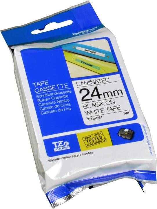 Produktbild Brother P-Touch Tape (2.40 cm, Weiss)