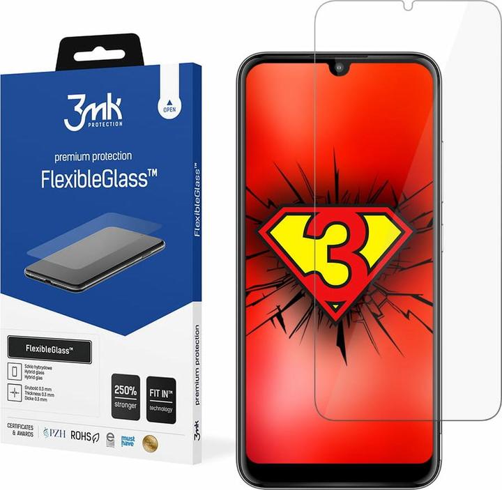 Immagine prodotto 3MK FlexibleGlass per Motorola Moto E6 Plus (1 Pezzo/i, Motorola Moto E6 Plus)