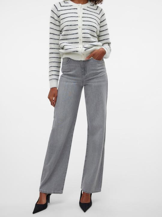Actual product image Vero Moda VMREBECCA Super High Rise Weiter Beinschnitt Jeans Straight-Fit (W29/L32)