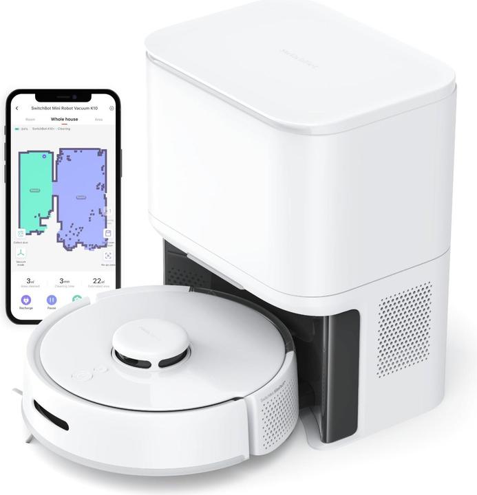 SwitchBot Mini Robot Vacuum K10+ (Saugroboter)