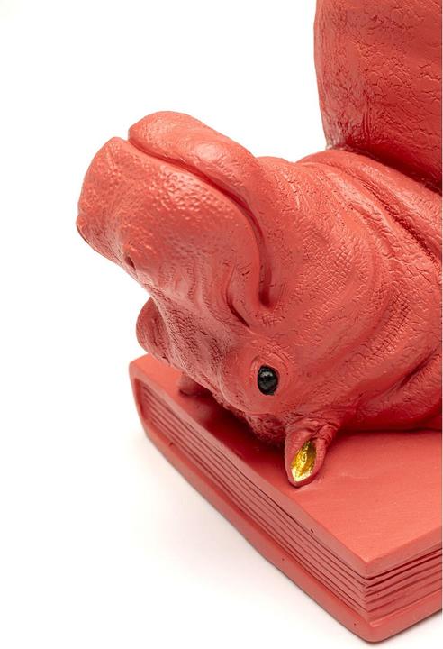 Actual product image Kare Design Bookend Hippo Pink (2/set)