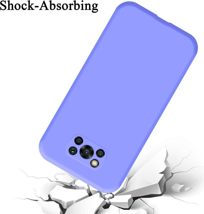 Immagine prodotto Cadorabo Custodia per Xiaomi POCO X3 NFC TPU Liquid Silicone Case (Xiaomi Poco X3 NFC)
