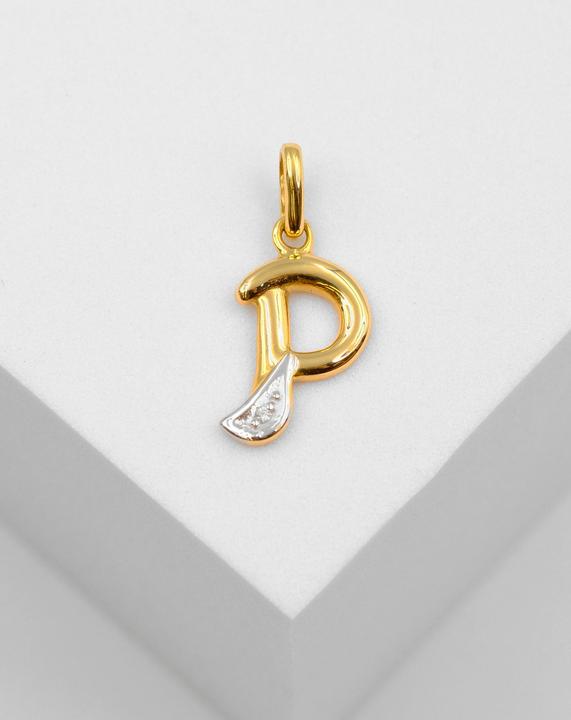 Image du produit Muau Lettre (750/18 K Or jaune)