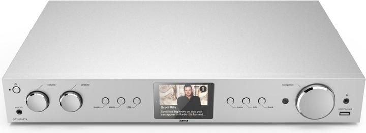 Hama DIT2105SBTX (DAB+, DAB, FM, Bluetooth, Wi-Fi, Radio Frequency (RF))