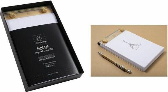 Image du produit Exacompta BLOC FAF COMPLET 21/13,5 N° 4 UNI - (21 x 13.5 cm, Blanc)