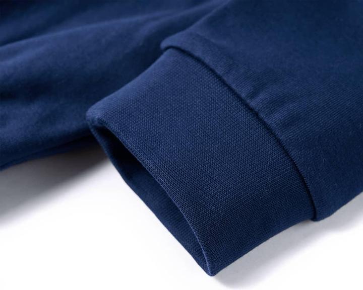 Produktbild VidaXL Kinder-Kapuzenpullover Marineblau 104,Material: 95 (104)