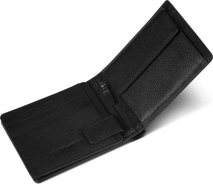 Immagine prodotto Police Geldbörse RFID Leder 12 cm ausklappbar mit Reissverschlussfach