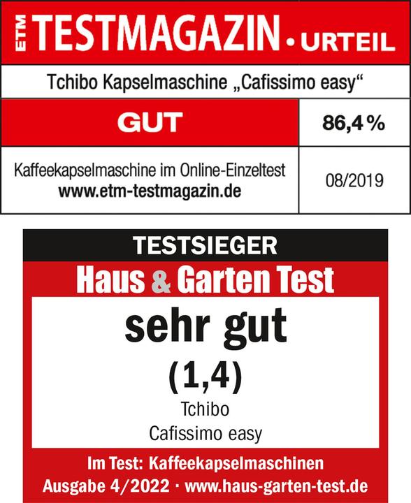 Productafbeelding Tchibo Cafissimo "easy" koffiemachine Capsule machine (Cafissimo)
