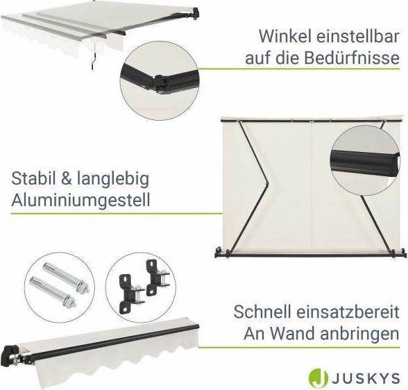 Actual product image Juskys Gelenkarmmarkise (2 m)