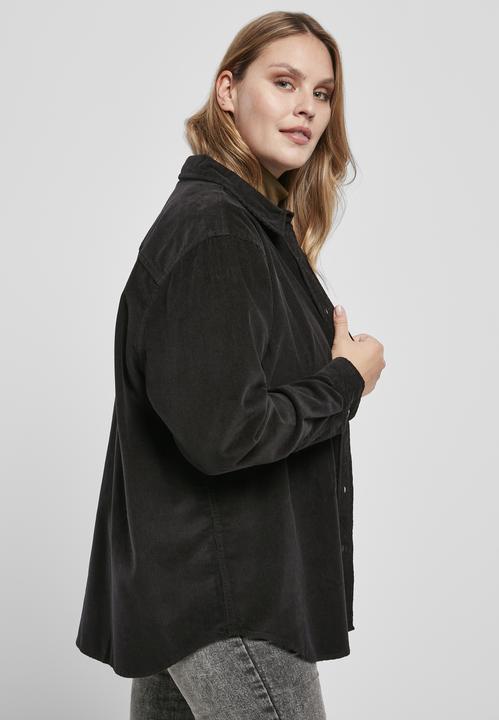Actual product image Urban Classics Ladies Corduroy Oversized Shirt (S)